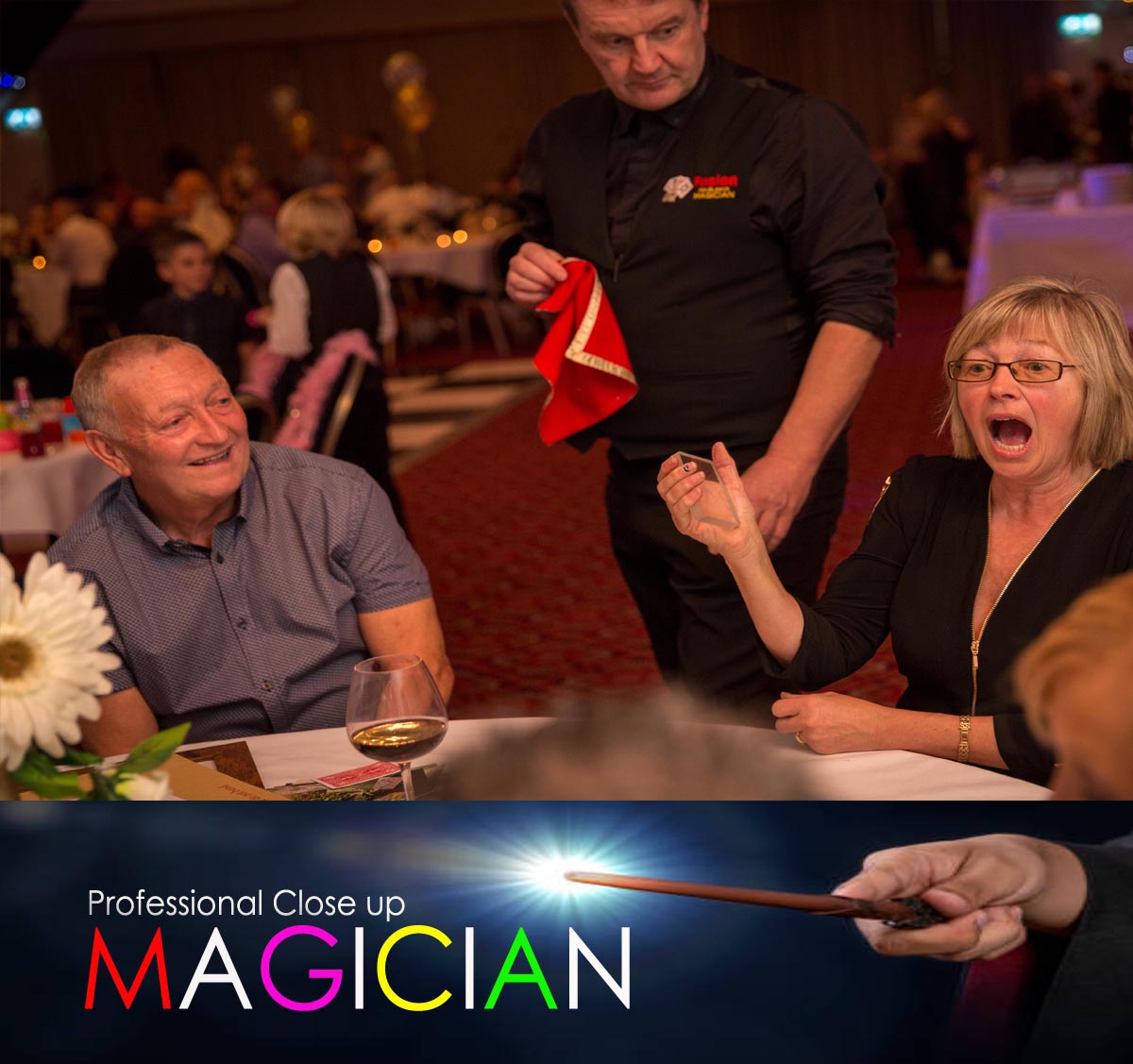 Corporate Magician for Hire
