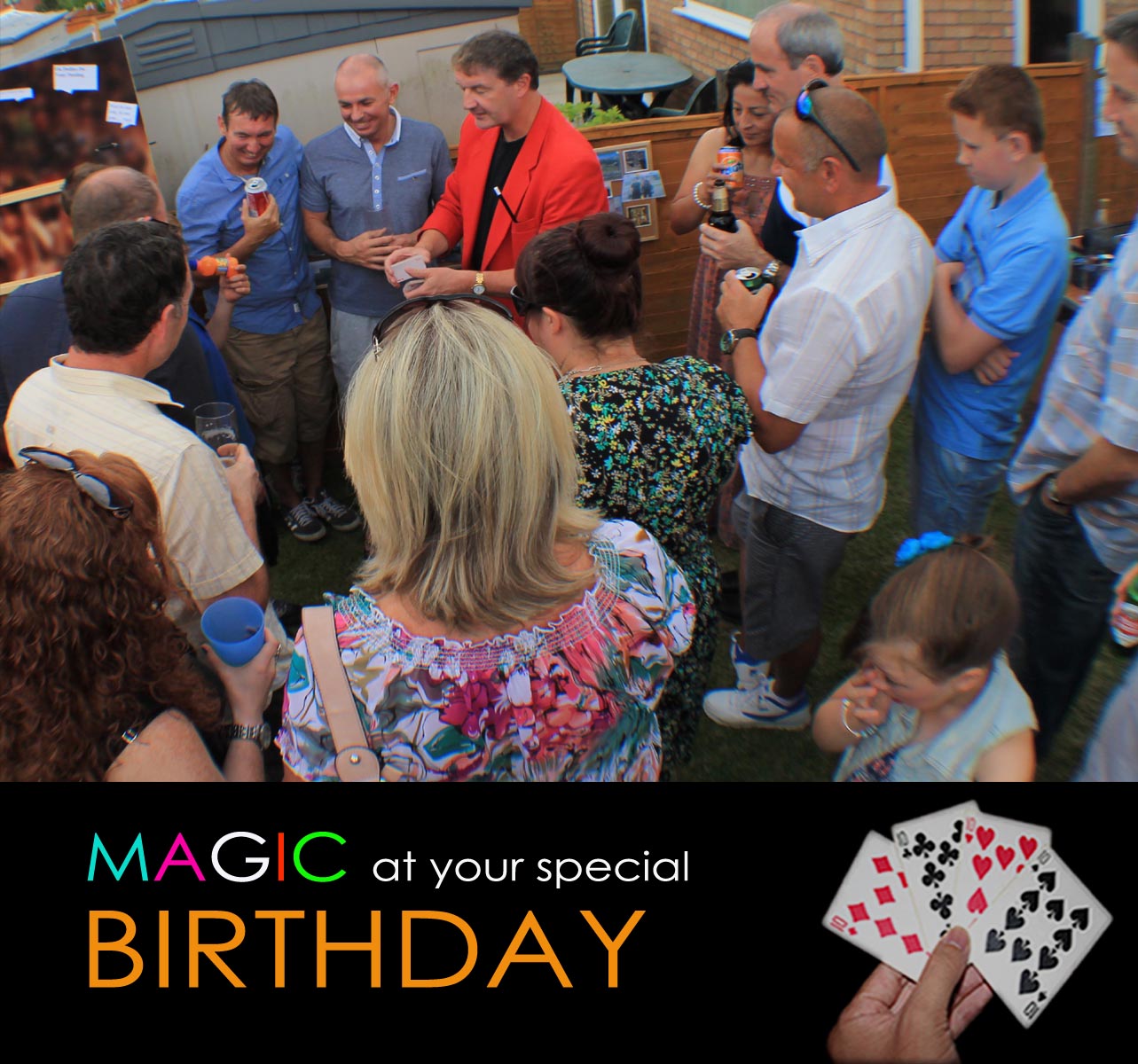 Magician Hire for Birthdays