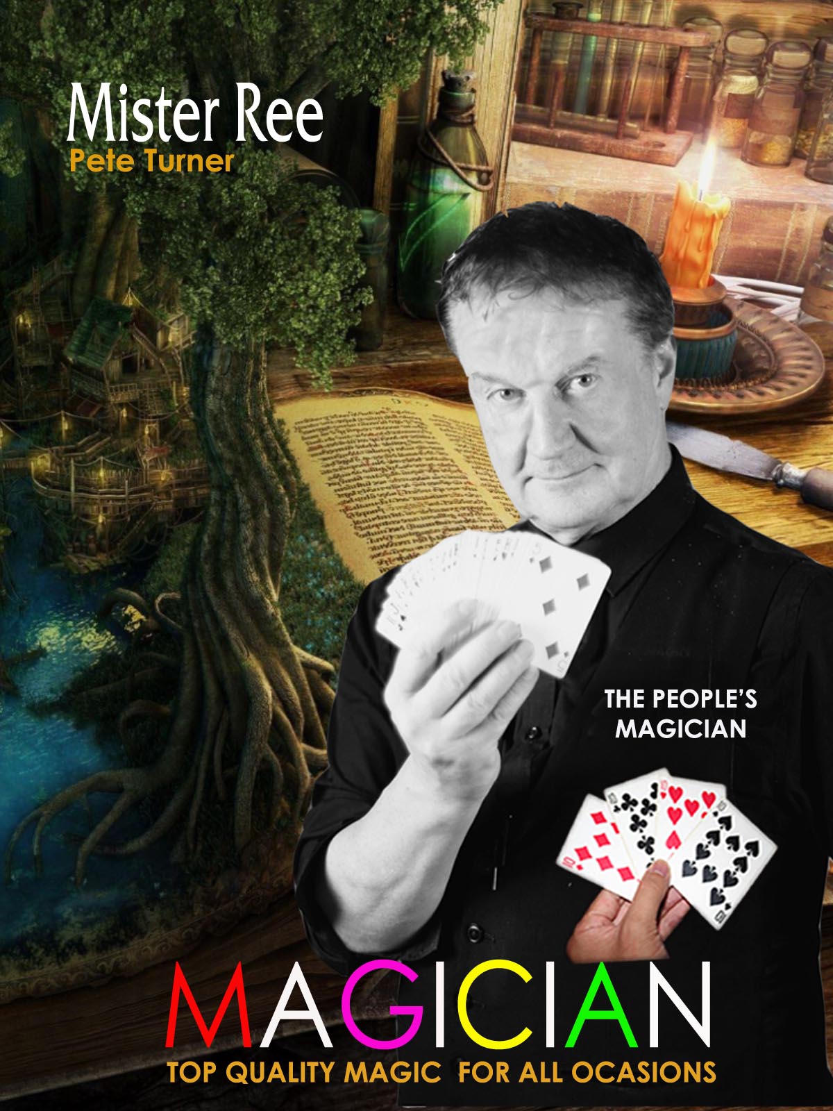 Pete Turner Close up Magician